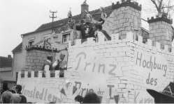 Prinz Ari I. 1964 auf seiner „Hochburg des Karnevals“